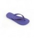 Purple & Purple Velvet Rhinestone Flip Flops