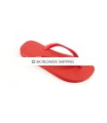 Red & Lt Red Rhinestone Flip Flops