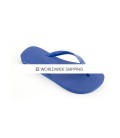 Royal Blue & Sapphire Rhinestone Flip Flops