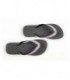 Black & AB Crystal Flip Flops