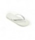 White & AB Crsytal Wedding Flip Flops