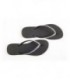 Black & Clear Slim Crystal Wedding Flip Flops