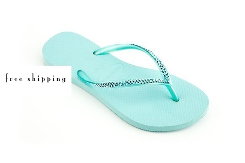 Glacier & Aquamarine AB Slim Wedding Flip Flops
