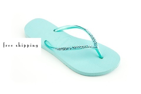 Glacier & Aquamarine AB Slim Wedding Flip Flops