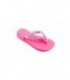 Hot Pink & Hot Pink Crystal Flip Flops