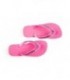 Hot Pink & Hot Pink Crystal Flip Flops