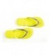 Neon & Luminious Green Crystal Flip Flops