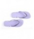 Violet & Provence Lavender Crystal Flip Flops