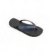 Black & Blue Volcano Crystal Flip Flops