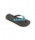 Black & Camo Blues Crystal Flip Flops