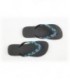 Black & Camo Blues Crystal Flip Flops