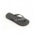 Black & Triangles (Black Diamond, Clear + Black) Rhinestone Flip Flops