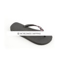 Black & Triangles (Black Diamond, Hot Pink + Black) Rhinestone Flip Flops