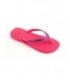 Fuchsia & Fuchsia Rhinestone Flip Flops