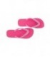 Hot Pink & Checker (AB + Hot Pink) Rhinestone Flip Flops