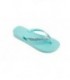 Lt Blue Aquamarine AB Rhinestone Flip Flops