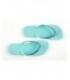 Lt Blue Aquamarine AB Rhinestone Flip Flops