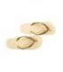 Lt Golden & Lt Colorado Topaz Rhinestone Flip Flops