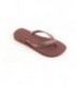 Merlot & Antique Pink Rhinestone Flip Flops